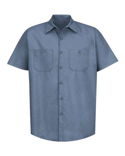Red Kap - Men's Industrial Short Sleeve Work Shirt - SP24