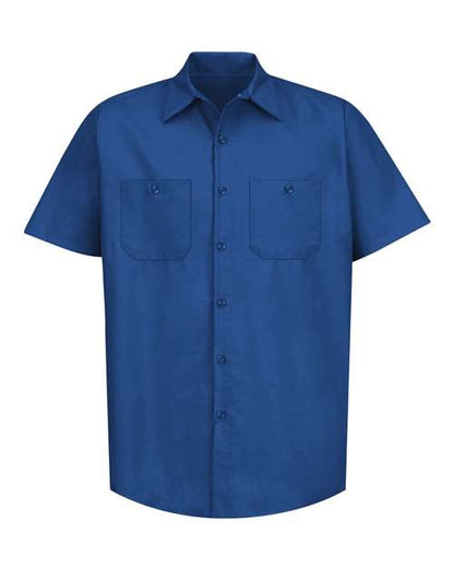 Red Kap - Men's Industrial Short Sleeve Work Shirt - SP24