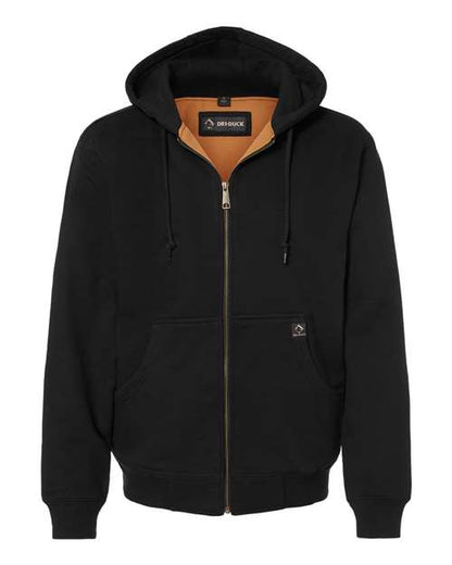 DRI DUCK Men's Tall Crossfire Heavyweight Power Fleece Hooded Jacket with Thermal Lining - 7033T