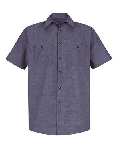 Red Kap Men's Premium Short Sleeve Work Shirt - SP20