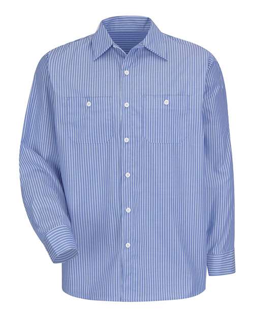 Red Kap Men's Premium Long Sleeve Work Shirt - SP10