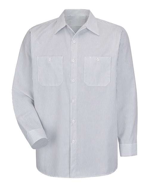 Red Kap Men's Premium Long Sleeve Work Shirt - SP10