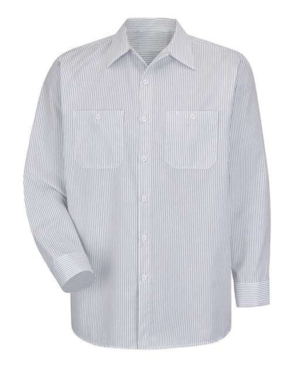 Red Kap Men's Premium Long Sleeve Work Shirt - SP10