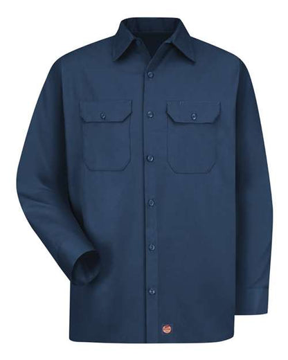 Red Kap Men's Utility Long Sleeve Work Shirt - ST52