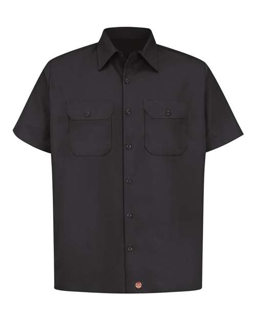 Red Kap Men's Utility Short Sleeve Work Shirt - ST62