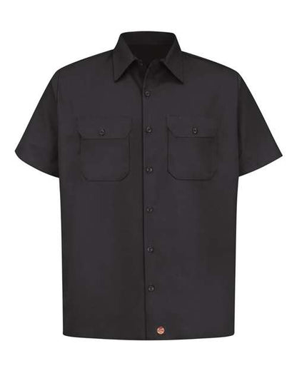 Red Kap Men's Utility Short Sleeve Work Shirt - ST62