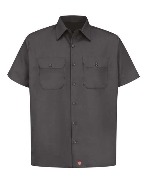 Red Kap Men's Utility Short Sleeve Work Shirt - ST62