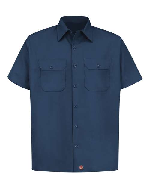 Red Kap Men's Utility Short Sleeve Work Shirt - ST62