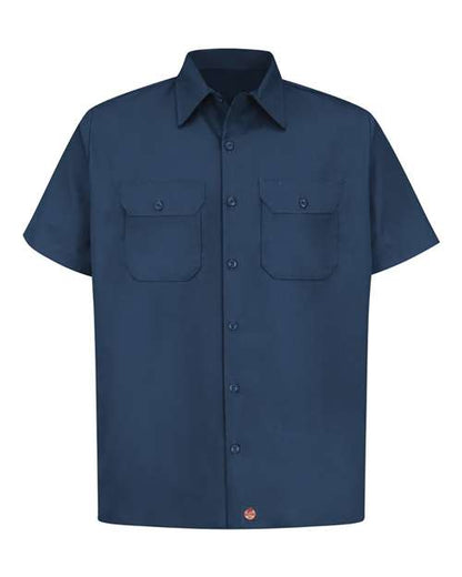 Red Kap Men's Utility Short Sleeve Work Shirt - ST62
