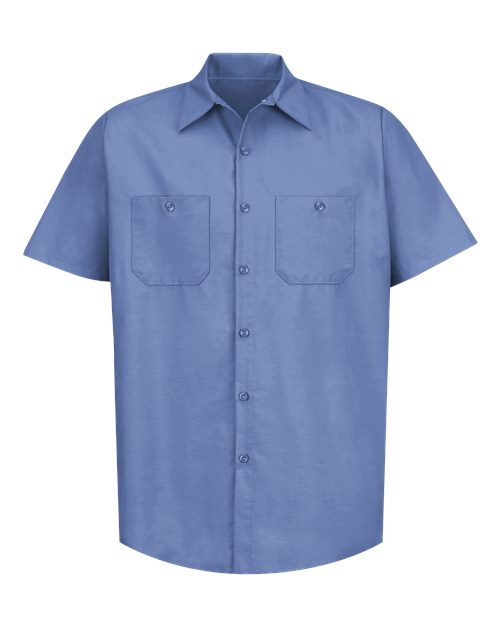 Red Kap - Men's Industrial Short Sleeve Work Shirt - SP24