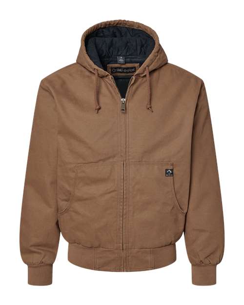 DRI DUCK Men's Tall Cheyenne Boulder Cloth™ Hooded Jacket with Tricot Quilt Lining - 5020T