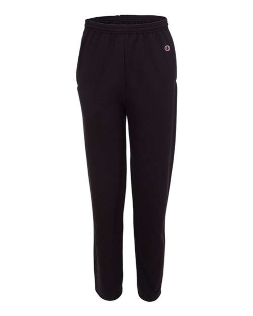 Champion Unisex Powerblend® Open-Bottom Sweatpants with Pockets - P800