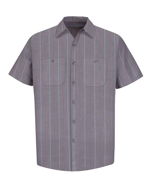 Red Kap Men's Industrial Short Sleeve Work Shirt - SP24