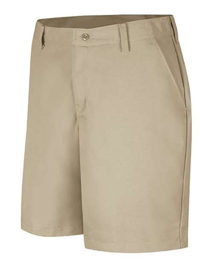 Red Kap Women's Plain Front 8" Shorts - PT27