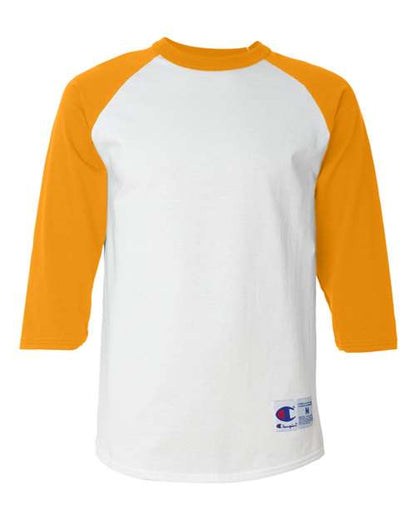 Champion Unisex Raglan Sleeve Baseball T-Shirt - T137