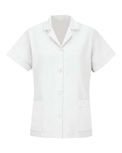 Red Kap Women's Loose Fit Short Sleeve Button Smock - TP23