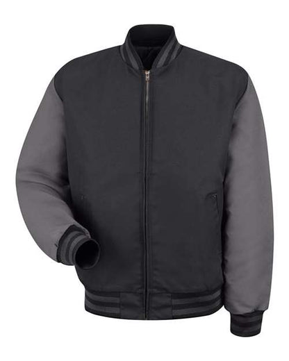 Red Kap Men's Duo-Tone Team Jacket - JT40