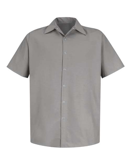 Red Kap Men's Specialized Short Sleeve Pocketless Work Shirt - SP26