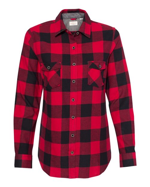 Weatherproof - Women's Vintage Brushed Flannel Shirt - W164761