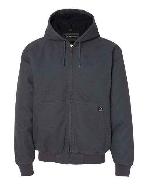 DRI DUCK Men's Tall Cheyenne Boulder Cloth™ Hooded Jacket with Tricot Quilt Lining - 5020T