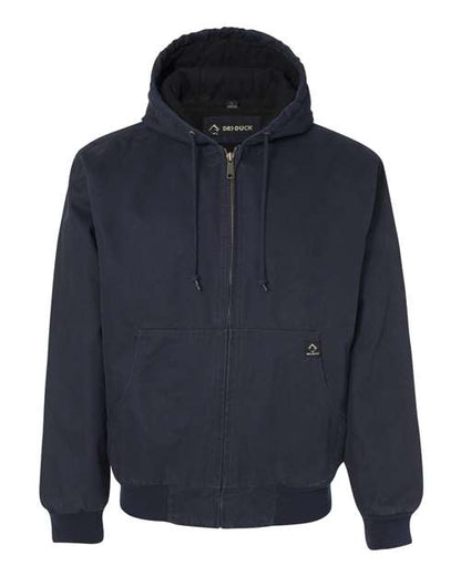 DRI DUCK Men's Tall Cheyenne Boulder Cloth™ Hooded Jacket with Tricot Quilt Lining - 5020T