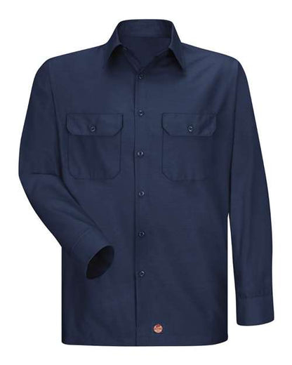 Red Kap Men's Ripstop Long Sleeve Shirt - SY50
