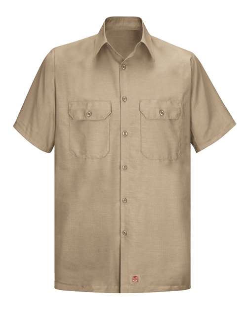 Red Kap Men's Ripstop Short Sleeve Work Shirt - SY60