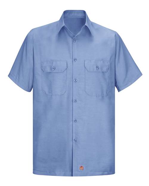 Red Kap Men's Ripstop Short Sleeve Work Shirt - SY60