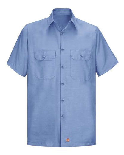 Red Kap Men's Ripstop Short Sleeve Work Shirt - SY60