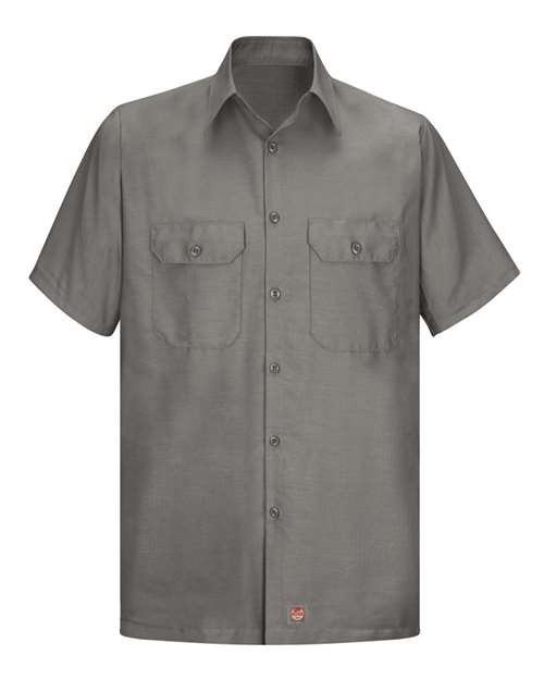 Red Kap Men's Ripstop Short Sleeve Work Shirt - SY60