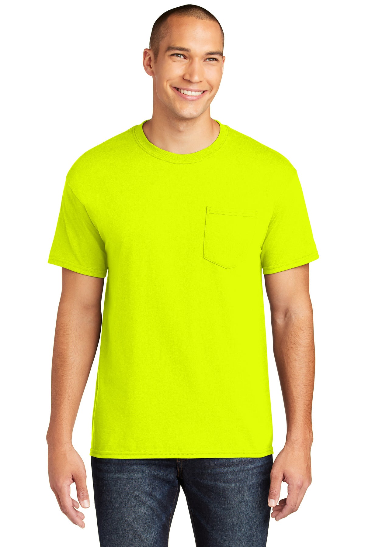 Gildan  Heavy Cotton ‚ 100% Cotton Pocket T-Shirt. 5300