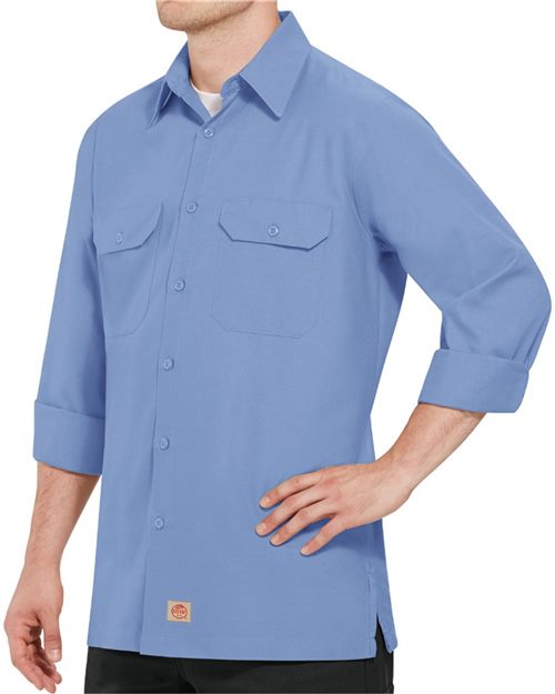 Red Kap Men's Tall Ripstop Long Sleeve Shirt - SY50T