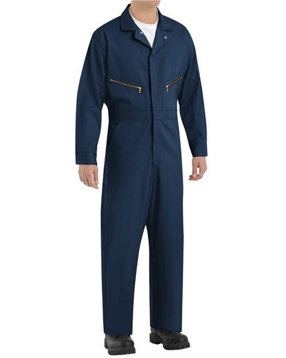 Red Kap Men's Zip-Front Cotton Coverall - CC18