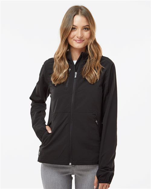DRI DUCK Women's Ascent Soft Shell Hooded Jacket - 9411