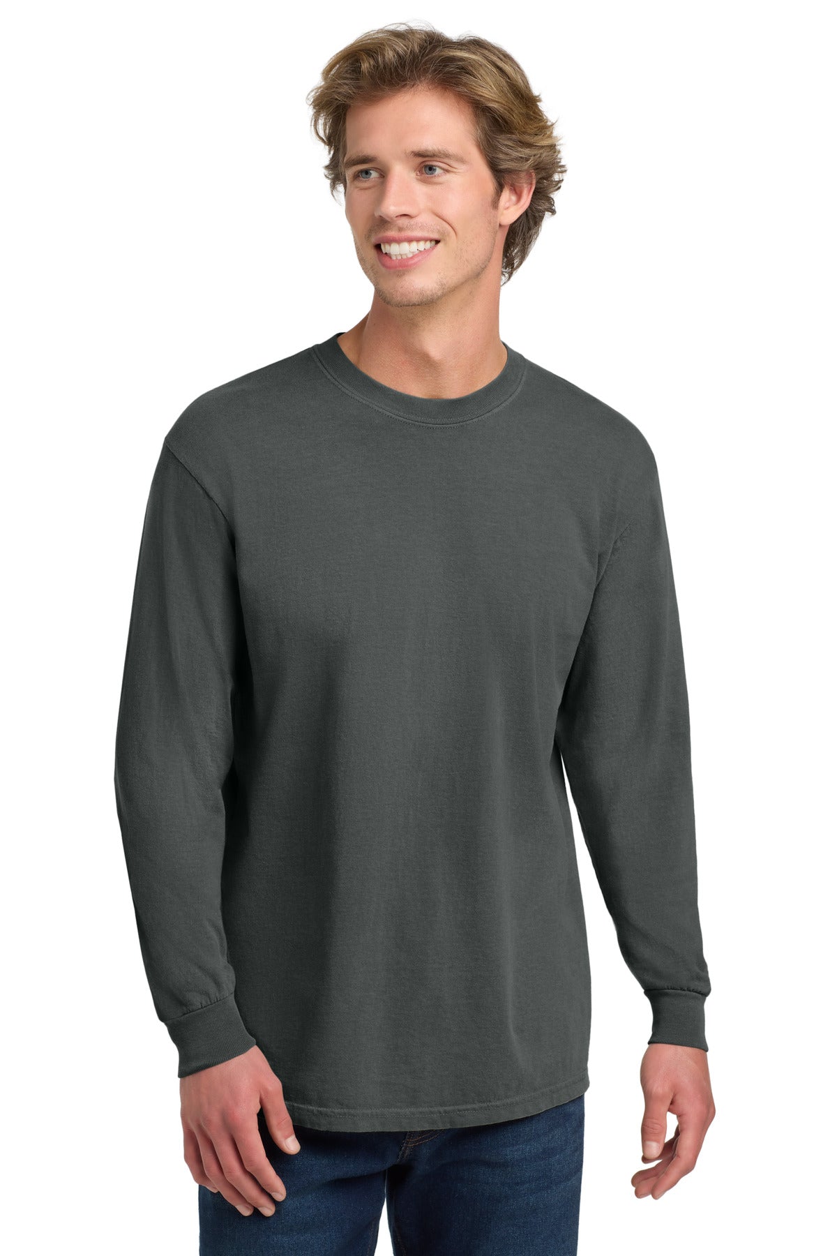 COMFORT COLORS  Heavyweight Ring Spun Long Sleeve Tee. 6014