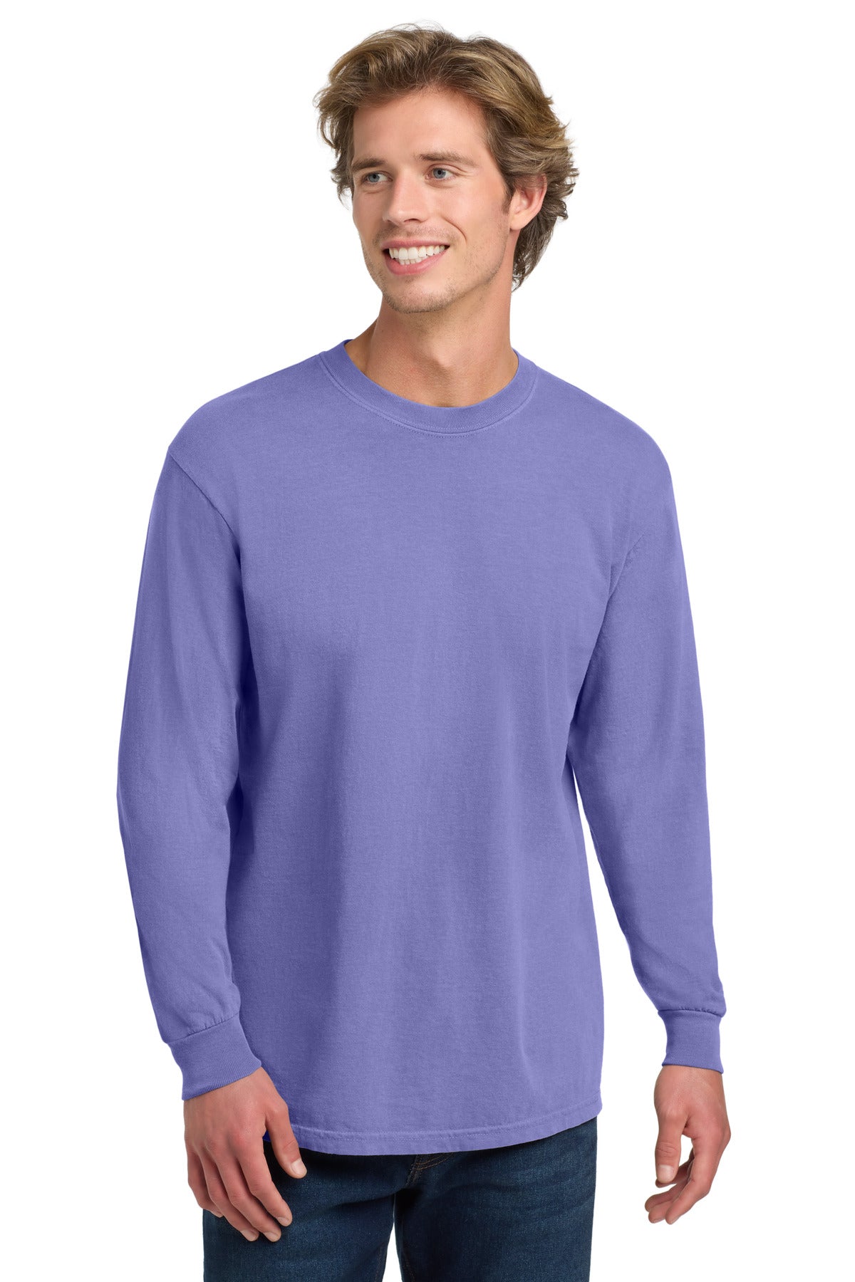 COMFORT COLORS  Heavyweight Ring Spun Long Sleeve Tee. 6014