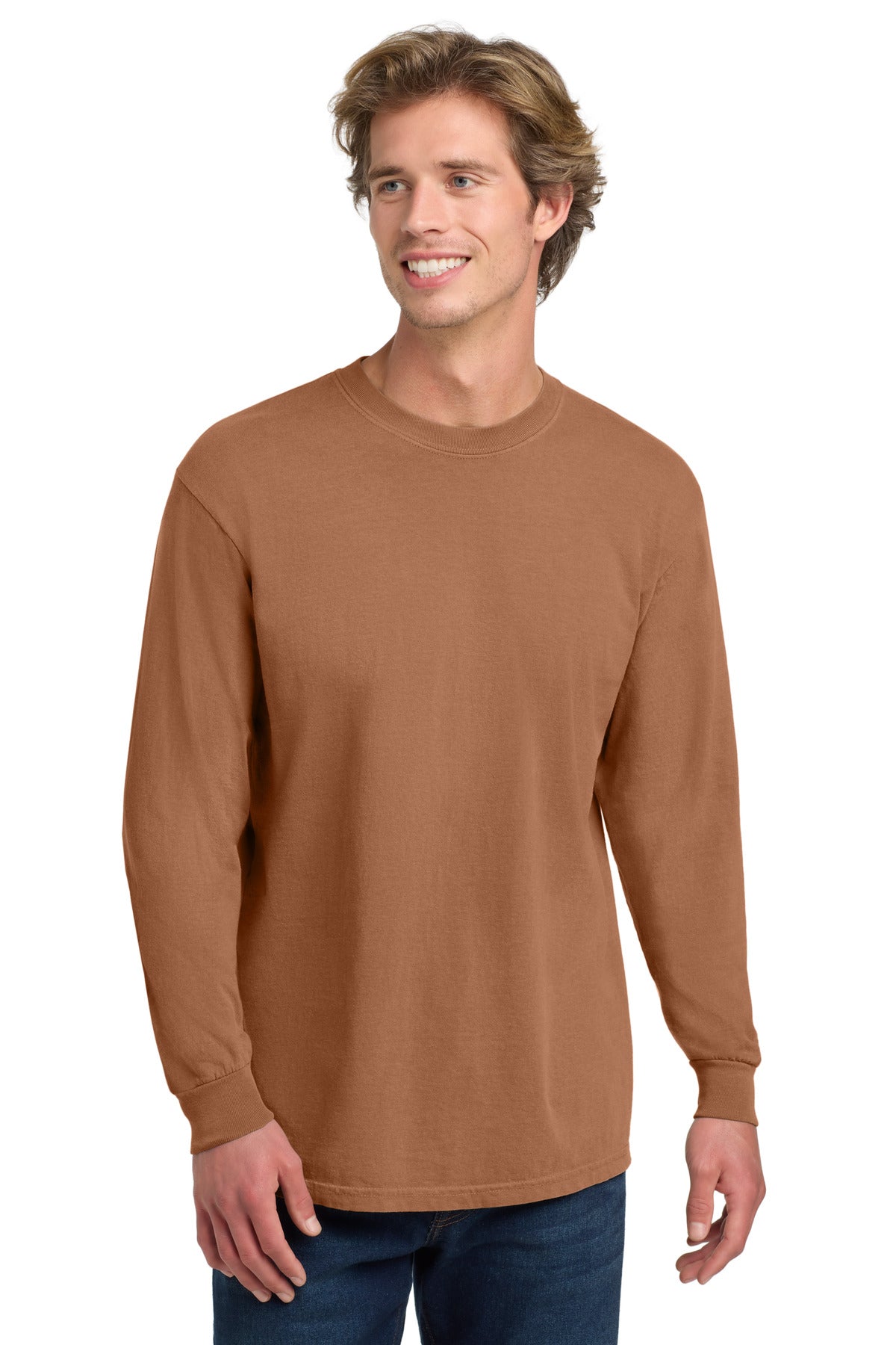 COMFORT COLORS  Heavyweight Ring Spun Long Sleeve Tee. 6014