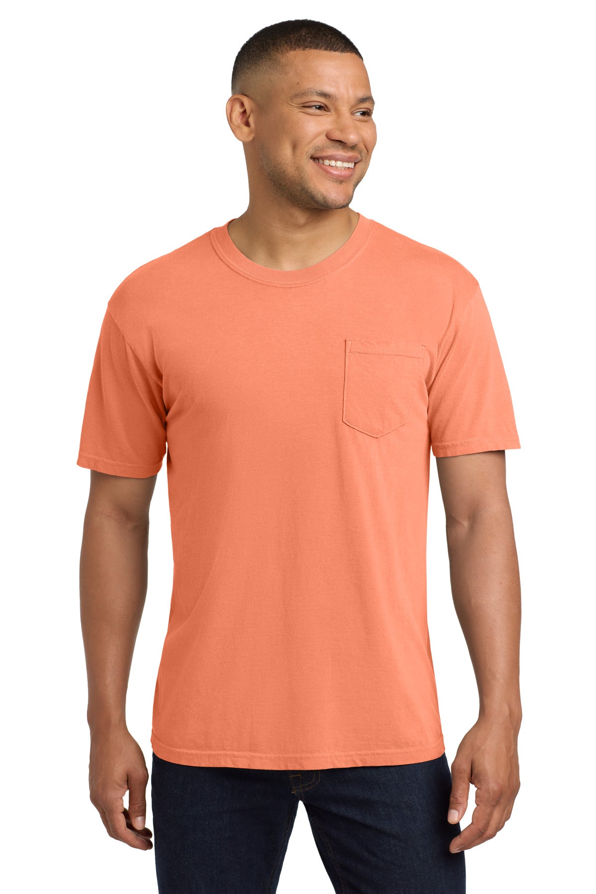 COMFORT COLORS  Heavyweight Ring Spun Pocket Tee. 6030