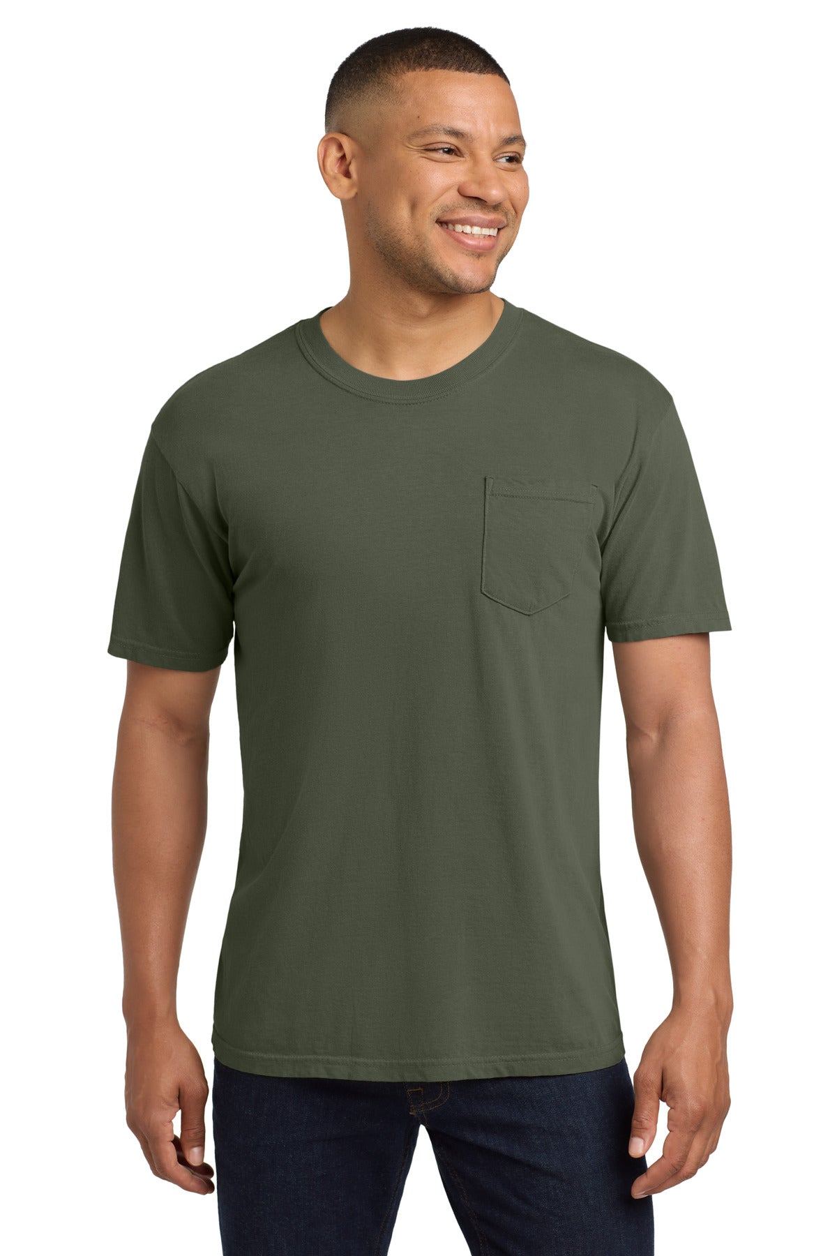 COMFORT COLORS  Heavyweight Ring Spun Pocket Tee. 6030