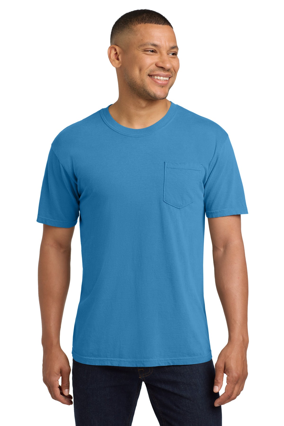 COMFORT COLORS  Heavyweight Ring Spun Pocket Tee. 6030