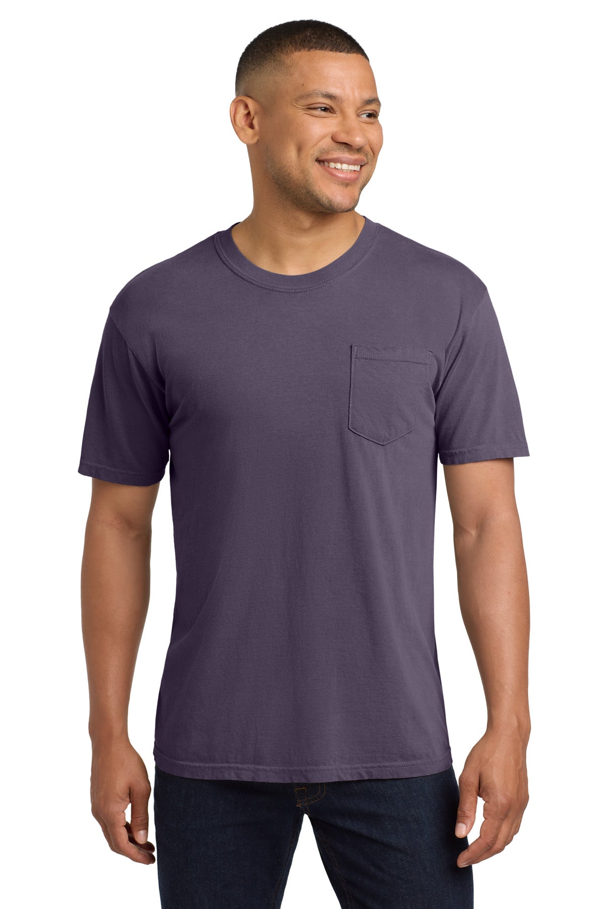 COMFORT COLORS Heavyweight Ring Spun Pocket Tee. 6030