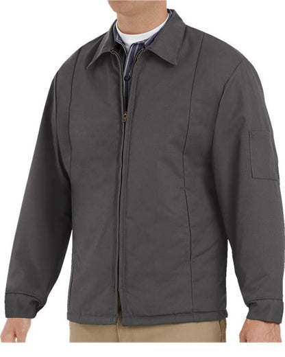 Red Kap Men's Tall Perma-Lined Panel Jacket - JT50T