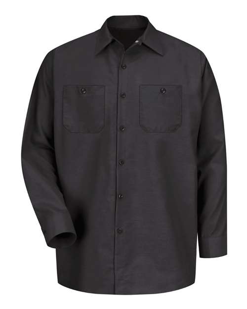 Red Kap Men's Tall Industrial Long Sleeve Work Shirt - SP14T