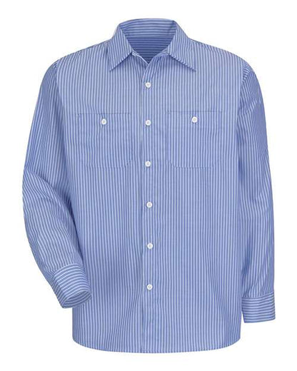 Red Kap Men's Tall Premium Long Sleeve Work Shirt - SP10T