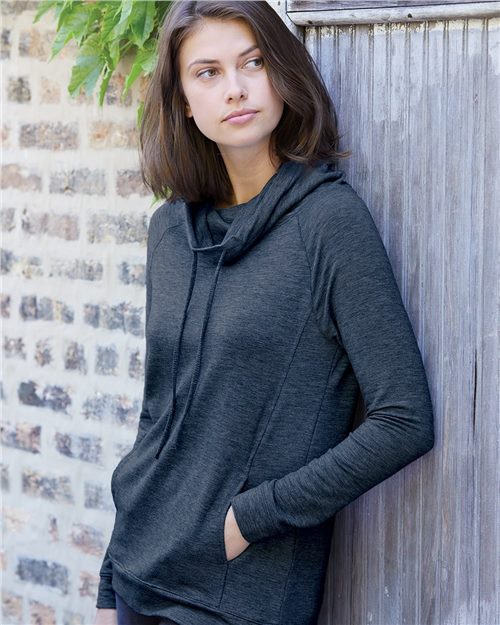 Weatherproof Women's HeatLast(TM) Fleece Faux Cashmere Funnel Neck Sweatshirt - W18706