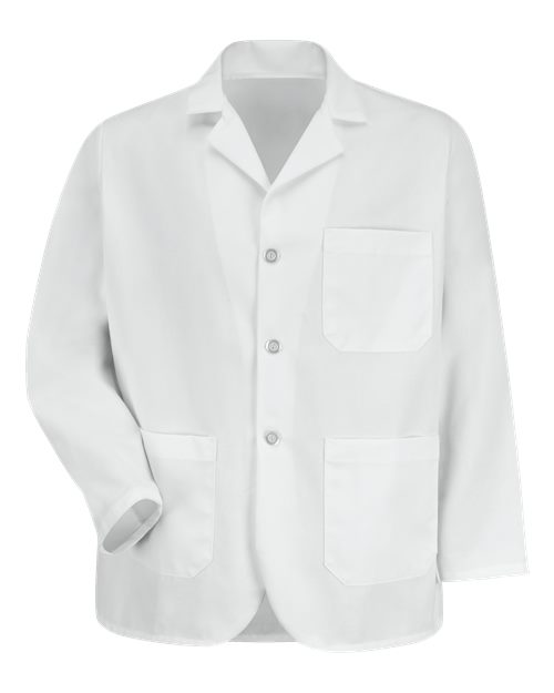 Red Kap Unisex North Collar Lapel Counter Coat - 4010