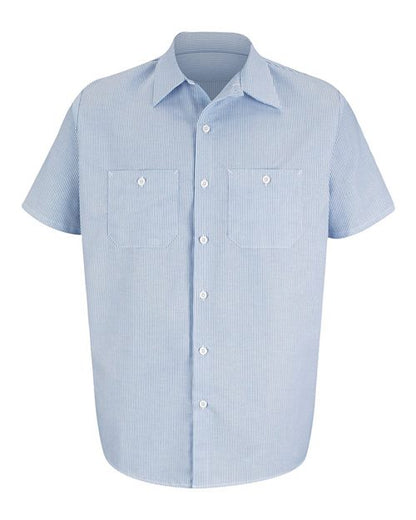 Red Kap Men's Industrial Stripe Work Shirt - SL20