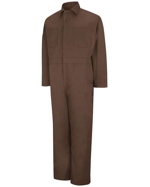 Red Kap Men's Extended Sizes Twill Action Back Coverall - CT10EXT