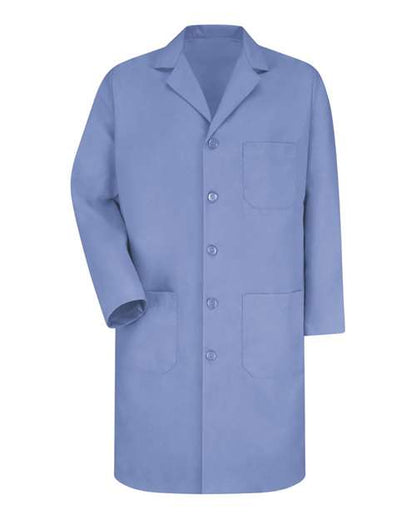 Red Kap Unisex Extended Sizes Button Front Lab Coat - KP14EXT
