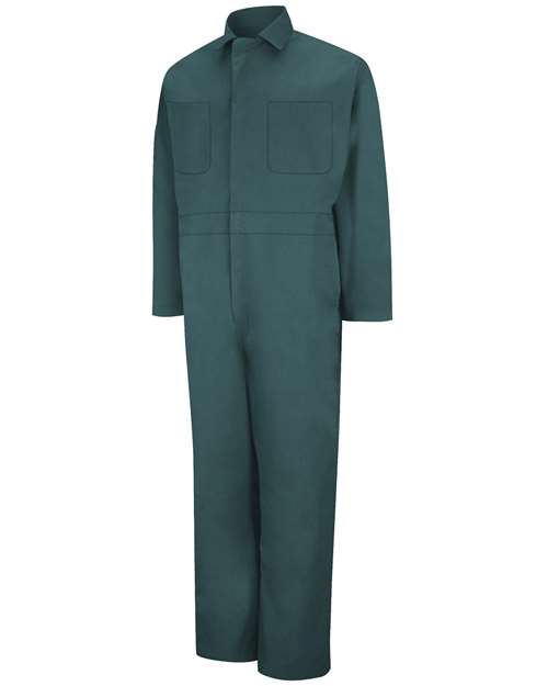 Red Kap Men's Extended Sizes Twill Action Back Coverall - CT10EXT